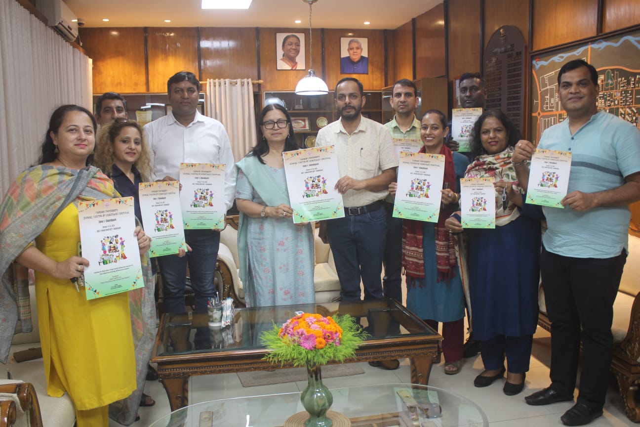 Vice Chancellor Prof. Renu Vig Launches Panjab University Zonal Youth and Heritage Festival